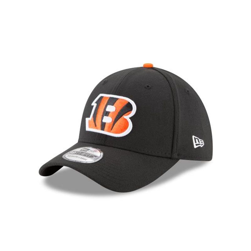 NFL Cincinnati Bengals Team Classic 39Thirty Stretch Fit (TBY1637) - Black New Era Caps